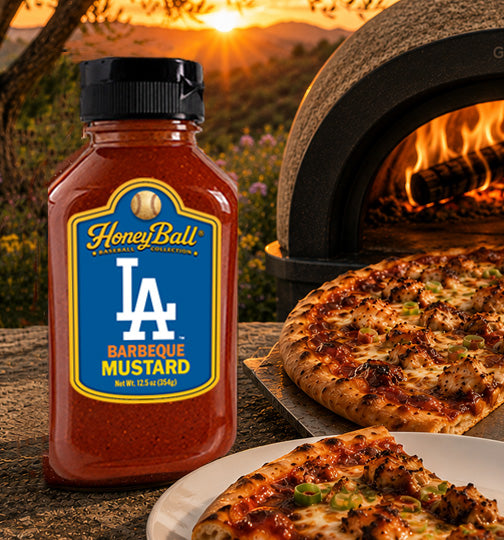 Los Angeles Dodgers™ Barbeque Mustard - Honeyball Ballpark Collection - Available Soon!