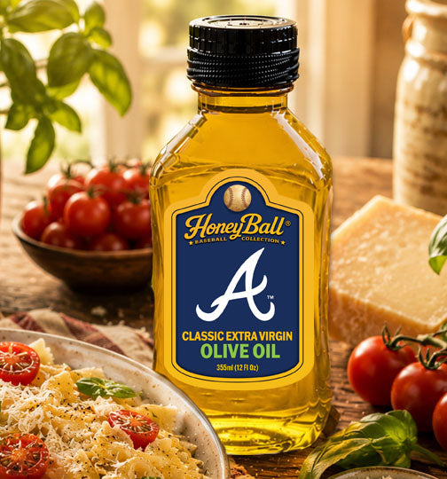 Atlanta Braves™ Classic Extra Virgin Olive Oil - Honeyball Baseball Collection