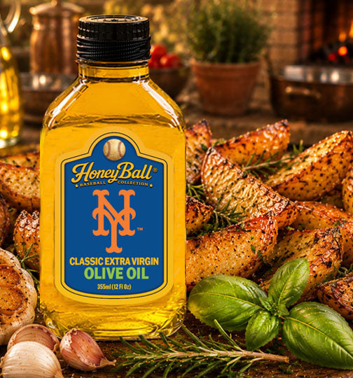New York Mets™ Classic Extra Virgin Olive Oil - Honeyball Baseball Collection