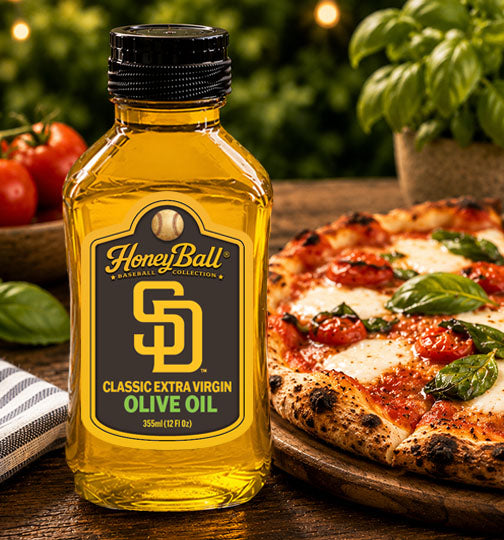 San Diego Padres™ Classic Extra Virgin Olive Oil - Honeyball Ballpark Collection - Available Soon!