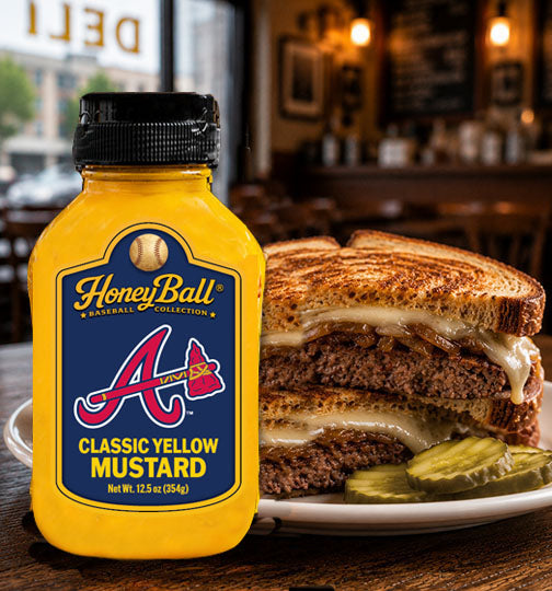 Atlanta Braves™ Classic Yellow Mustard - Honeyball Ballpark Collection - Available Soon!