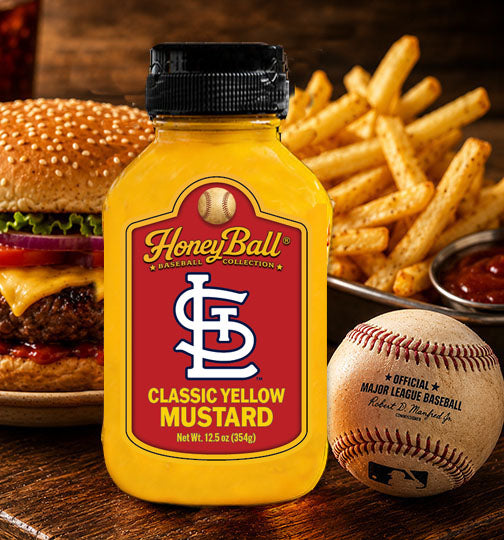St. Louis Cardinals™ Classic Yellow Mustard - Honeyball Ballpark Collection - Available Soon!