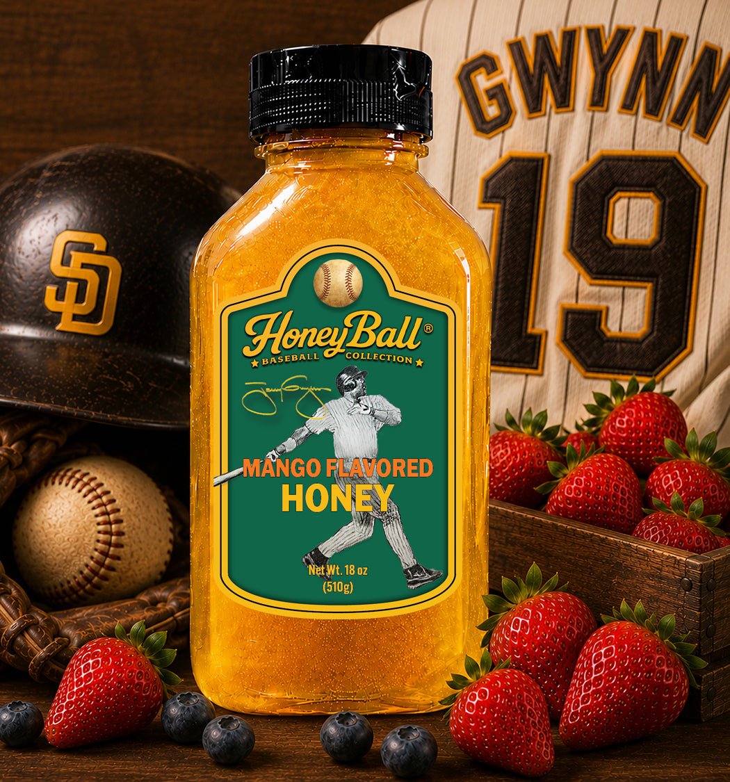 Tony Gwynn Mango Honey - Honeyball Ballpark Collection - Available Soon!