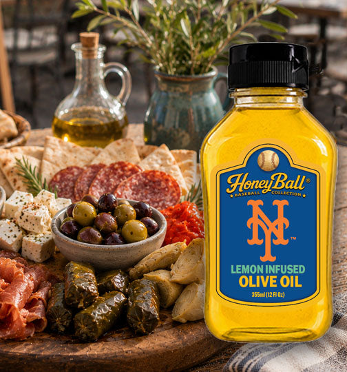 New York Mets™ Lemon Infused Olive Oil - Honeyball Ballpark Collection - Available Soon!
