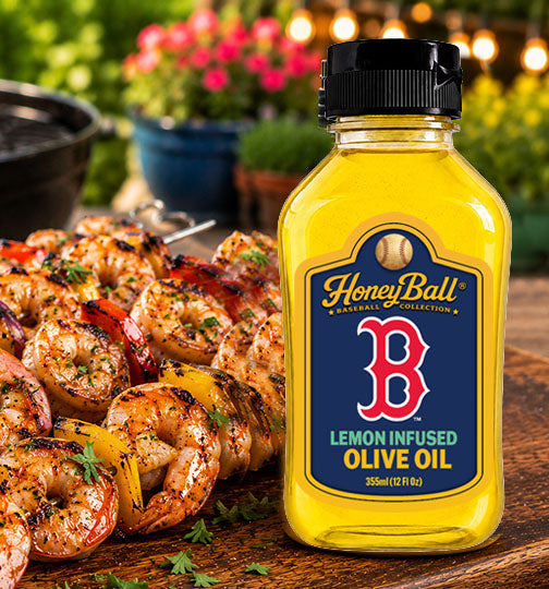 Boston Red Sox™ Lemon Infused Olive Oil - Honeyball Ballpark Collection - Available Soon!