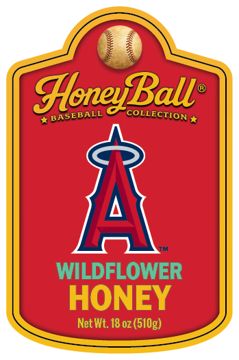 Los Angeles Angels™ Wildflower Honey - Honeyball Ballpark Collection - Available Soon!