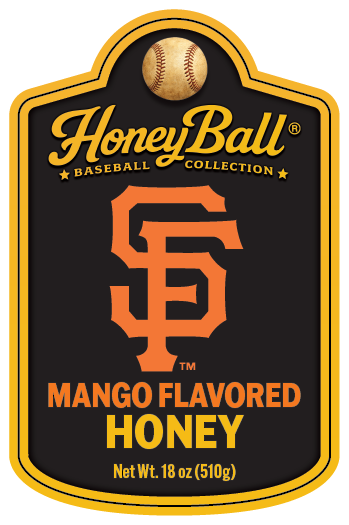 San Francisco Giants™ Mango Flavored Honey - Honeyball Ballpark Collection - Available Soon!