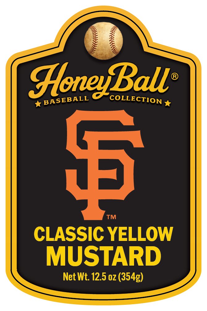 San Francisco Giants™ Classic Yellow Mustard - Honeyball Baseball Collection