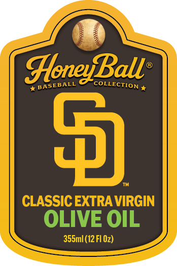 San Diego Padres™ Classic Extra Virgin Olive Oil - Honeyball Ballpark Collection - Available Soon!