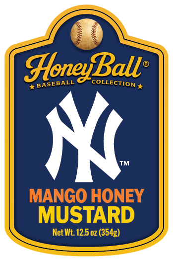 New York Yankees™ Mango Honey Mustard - Honeyball Ballpark Collection - Available Soon!