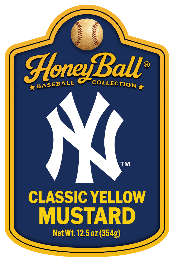 New York Yankees™ Classic Yellow Mustard - Honeyball Baseball Collection