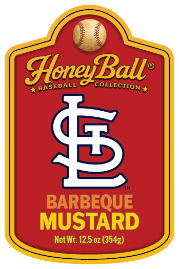 St. Louis Cardinals™ Barbeque Mustard - Honeyball Ballpark Collection - Available Soon!