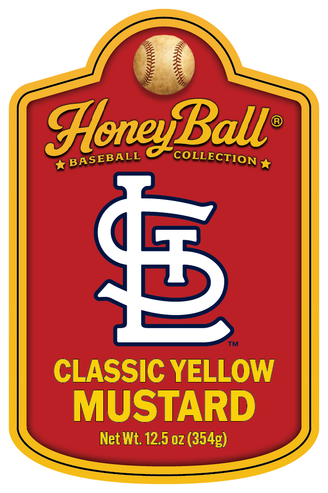 St. Louis Cardinals™ Classic Yellow Mustard - Honeyball Baseball Collection