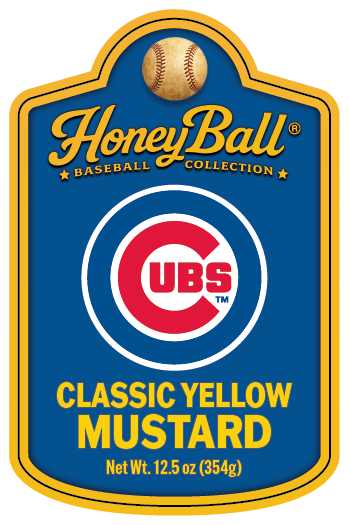 Chicago Cubs™ Classic Yellow Mustard - Honeyball Ballpark Collection - Available Soon!
