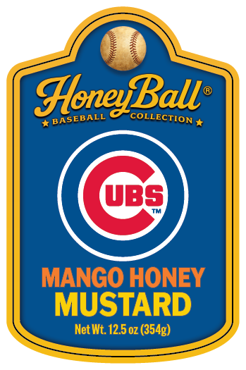 Chicago Cubs™ Mango Honey Mustard - Honeyball Ballpark Collection - Available Soon!