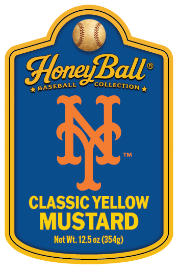 New York Mets™ Classic Yellow Mustard - Honeyball Ballpark Collection - Available Soon! (Copy)