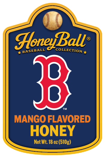 Boston Red Sox™ Mango Flavored Honey - Honeyball Ballpark Collection - Available Soon!