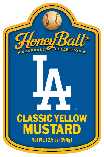Los Angeles Dodgers™ Classic Yellow Mustard - Honeyball Ballpark Collection - Available Soon!