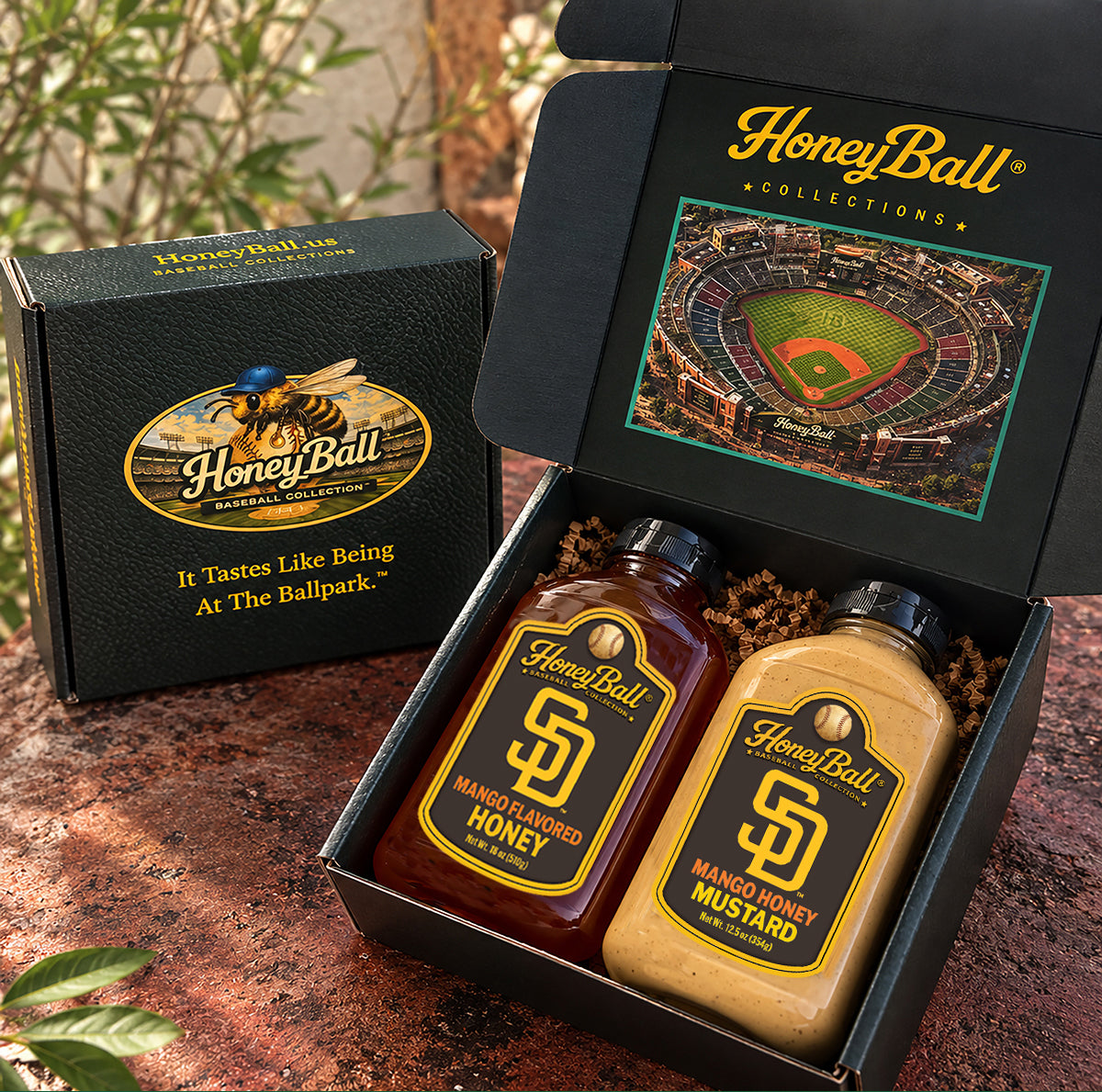 HoneyBall® MLB Duo Gift Box — San Diego Padres™