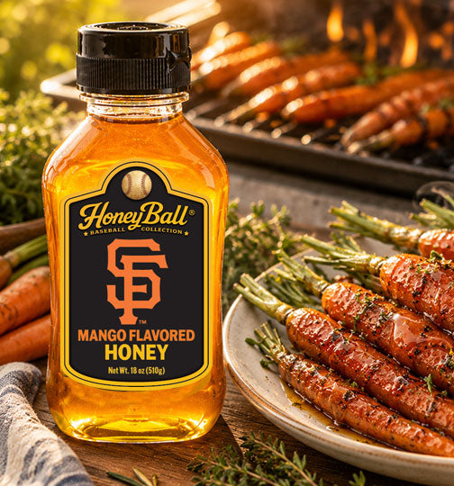 San Francisco Giants™ Mango Flavored Honey - Honeyball Ballpark Collection - Available Soon!