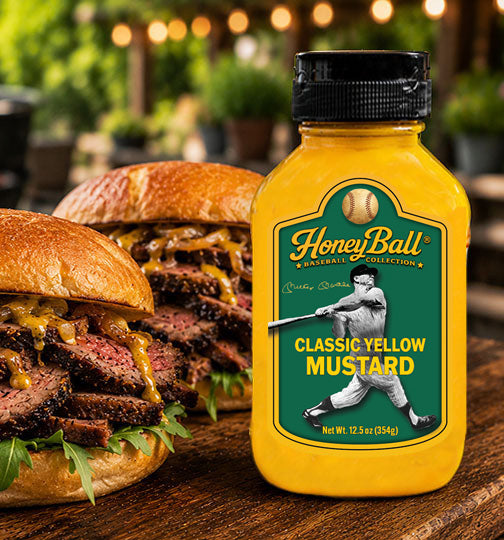Mickey Mantle Classic Yellow Mustard - Honeyball Ballpark Collection - Available Soon!