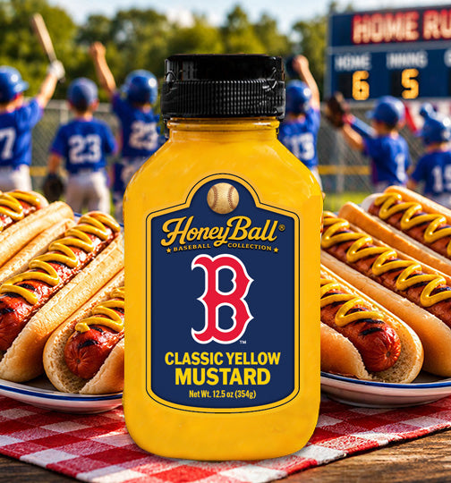 Boston Red Sox™ Classic Yellow Mustard - Honeyball Ballpark Collection - Available Soon!