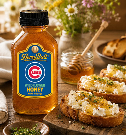 Chicago Cubs™ Wildflower Honey - Honeyball Ballpark Collection - Available Soon!