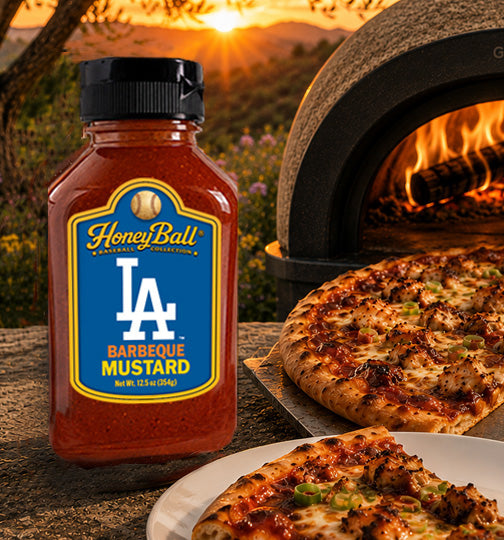 Los Angeles Dodgers™ Barbeque Mustard - Honeyball Baseball Collection