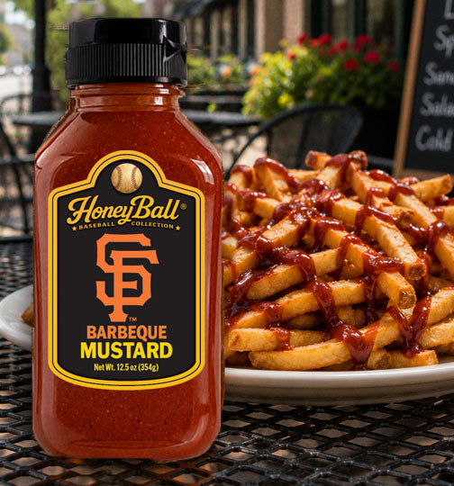 San Francisco Giants™ Barbeque Mustard - Honeyball Ballpark Collection - Available Soon!