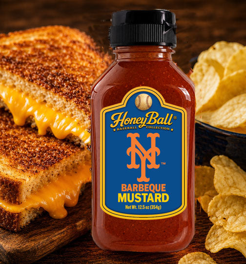 New York Mets™ Barbeque Mustard - Honeyball Ballpark Collection - Available Soon!
