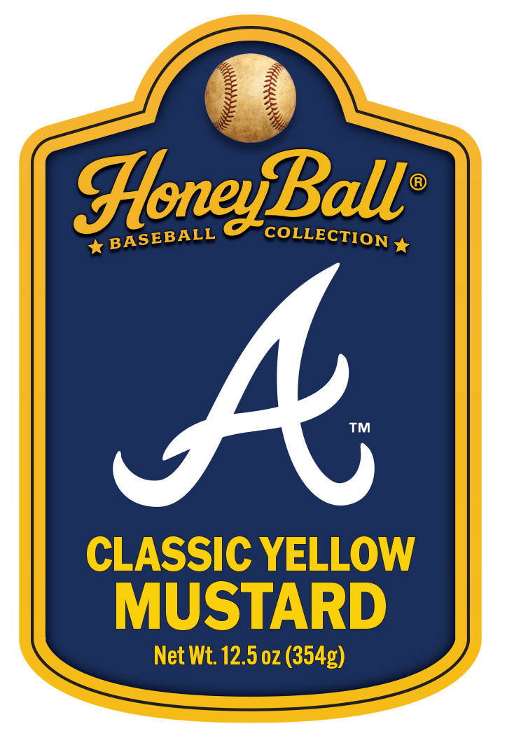 Atlanta Braves™ Classic Yellow Mustard - Honeyball Baseball Collection