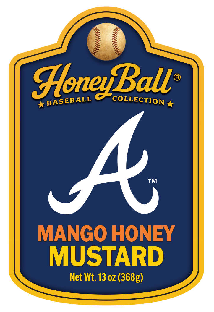 Atlanta Braves™ Mango Honey Mustard - Honeyball Baseball Collection