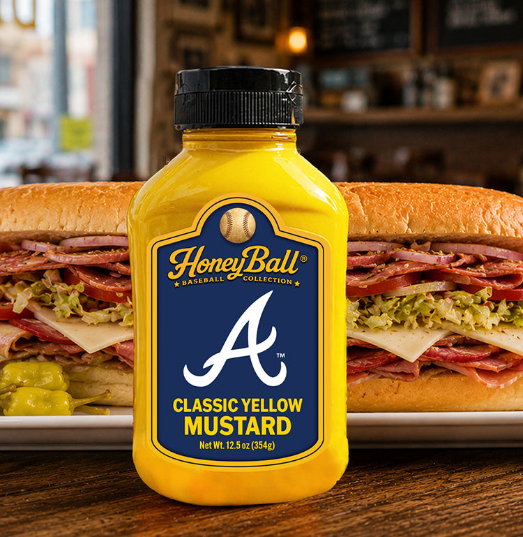 Atlanta Braves™ Classic Yellow Mustard - Honeyball Baseball Collection