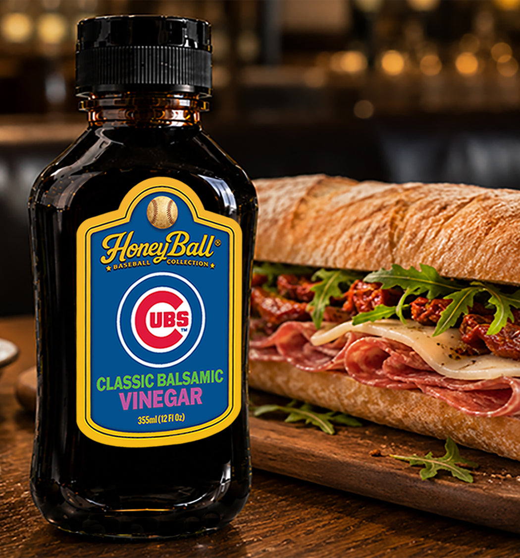 Chicago Cubs™ Classic Balsamic Vinegar- Honeyball Baseball Collection