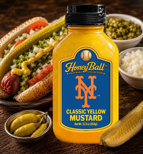 New York Mets™ Classic Yellow Mustard - Honeyball Baseball Collection