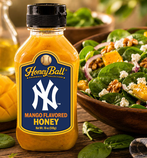 New York Yankees™ Mango Flavored Honey - Honeyball Ballpark Collection - Available Soon!