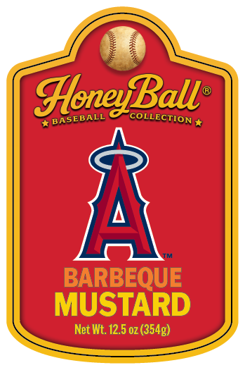 Los Angeles Angels™ Barbeque Mustard - Honeyball Ballpark Collection - Available Soon!