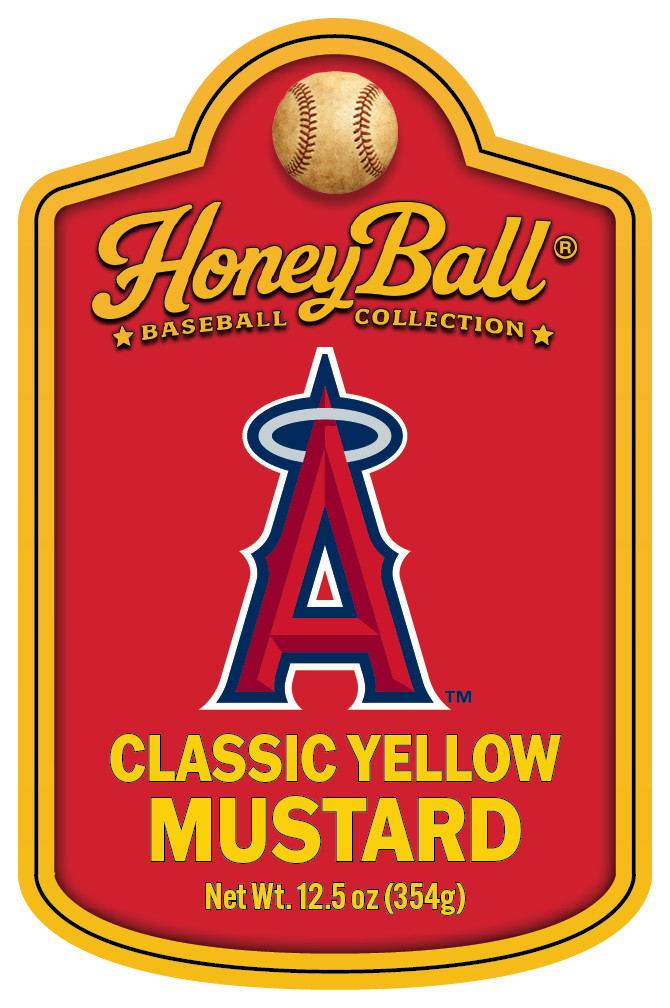 Los Angeles Angels™ Classic Yellow Mustard - Honeyball Ballpark Collection - Available Soon!