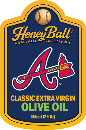 Atlanta Braves™ Classic Extra Virgin Olive Oil - Honeyball Ballpark Collection - Available Soon!