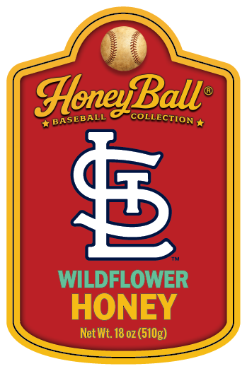 St. Louis Cardinals™ Wildflower Honey - Honeyball Ballpark Collection - Available Soon!