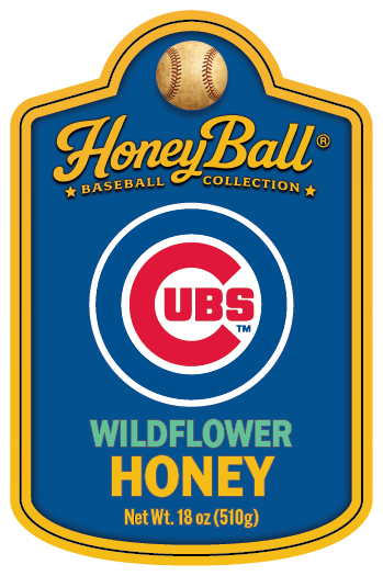 Chicago Cubs™ Wildflower Honey - Honeyball Ballpark Collection - Available Soon!
