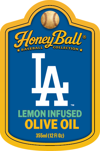 Los Angeles Dodgers™ Lemon Infused Olive Oil - Honeyball Ballpark Collection - Available Soon!