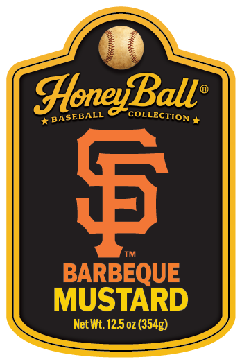 San Francisco Giants™ Barbeque Mustard - Honeyball Ballpark Collection - Available Soon!