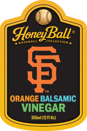 San Francisco Giants™ Orange Infused Balsamic Vinegar- Honeyball Ballpark Collection - Available Soon!