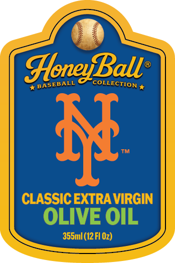 New York Mets™ Classic Extra Virgin Olive Oil - Honeyball Ballpark Collection - Available Soon!