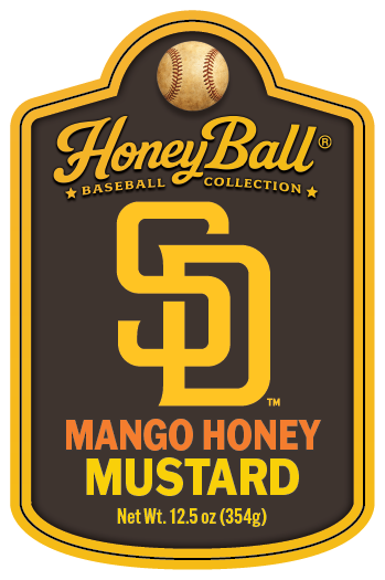 San Diego Padres™ Mango Honey Mustard - Honeyball Ballpark Collection - Available Soon! (Copy)