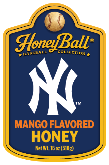 New York Yankees™ Mango Flavored Honey - Honeyball Ballpark Collection - Available Soon!