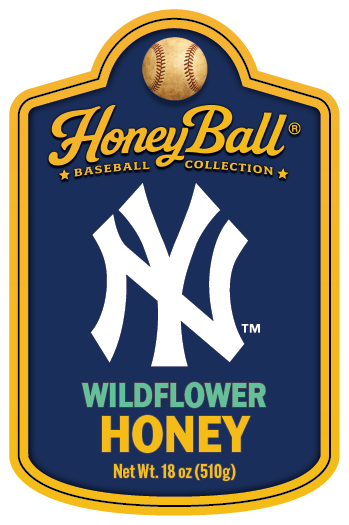 New York Yankees™ Wildflower Honey - Honeyball Ballpark Collection - Available Soon!