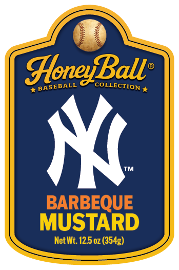 New York Yankees™ Barbeque Mustard - Honeyball Ballpark Collection - Available Soon!