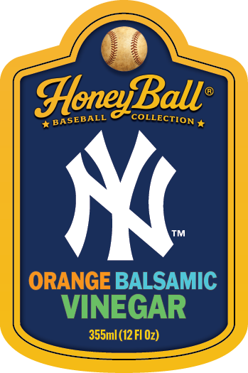New York Yankees™ Orange Infused Balsamic Vinegar- Honeyball Ballpark Collection - Available Soon!